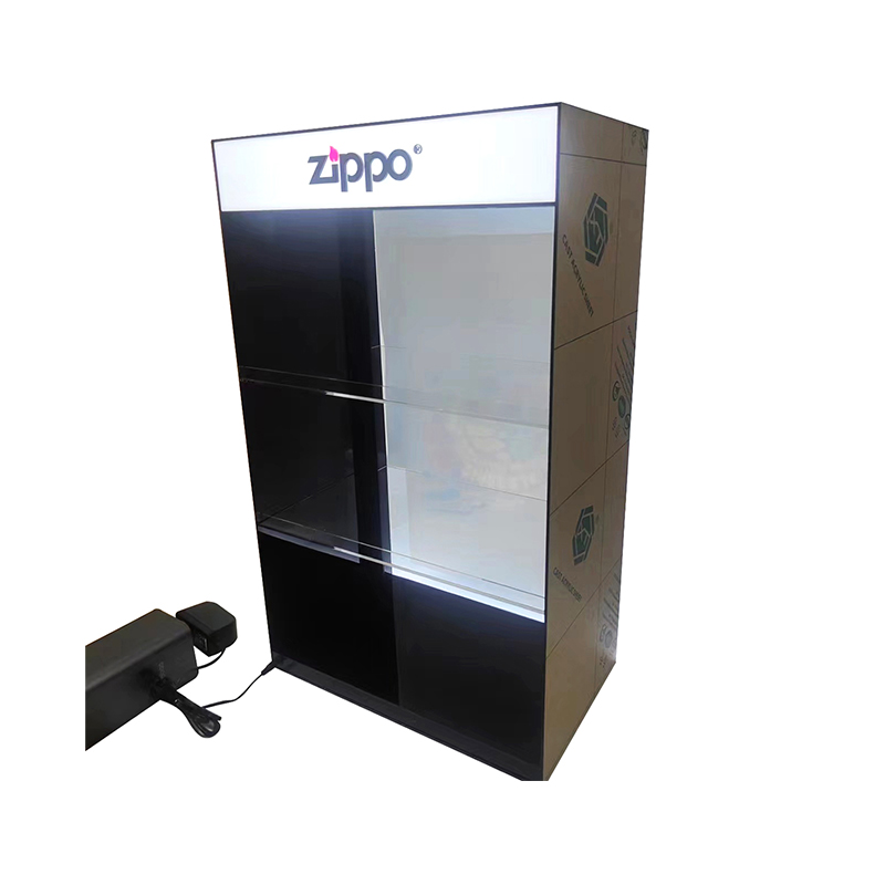 Can the three-layer structure design of acrylic electronic cigarette display stand with light meet the diverse product display needs?